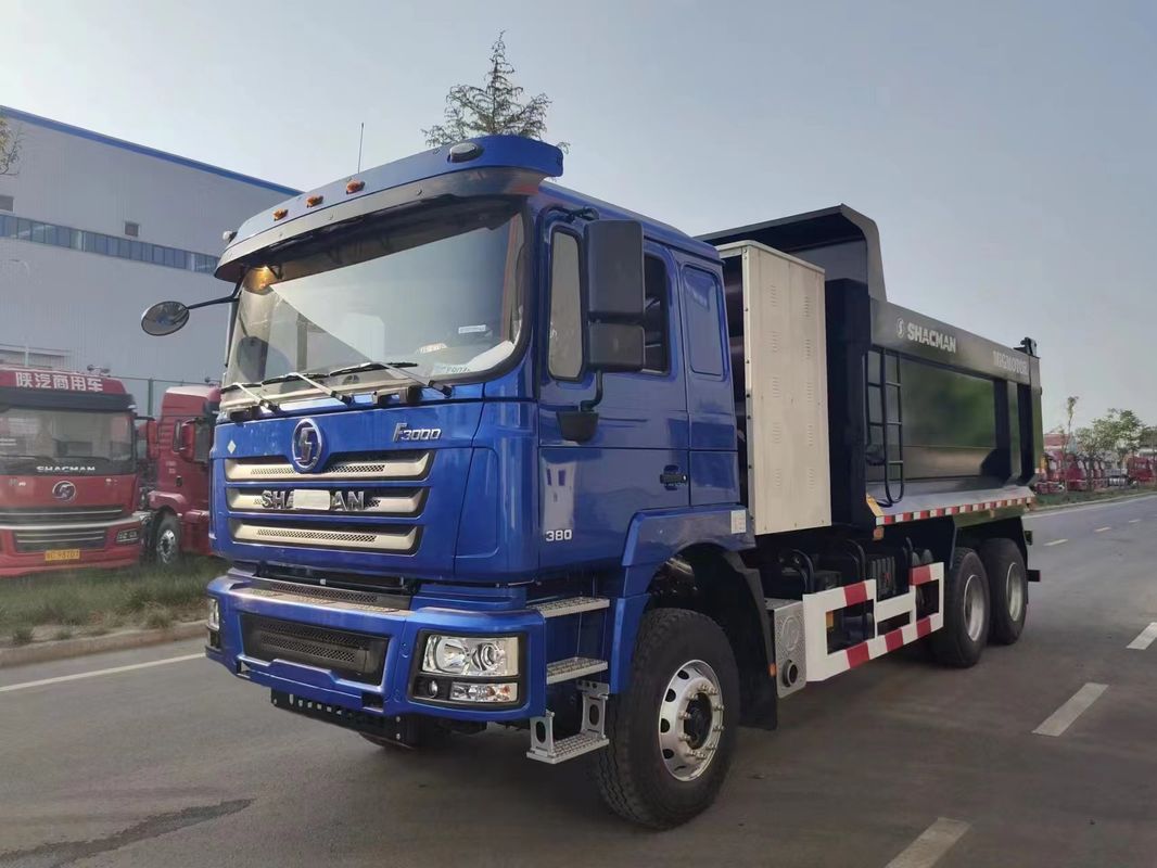 شاکمن CNG کامپ F3000 6x4 380 EuroV آبی