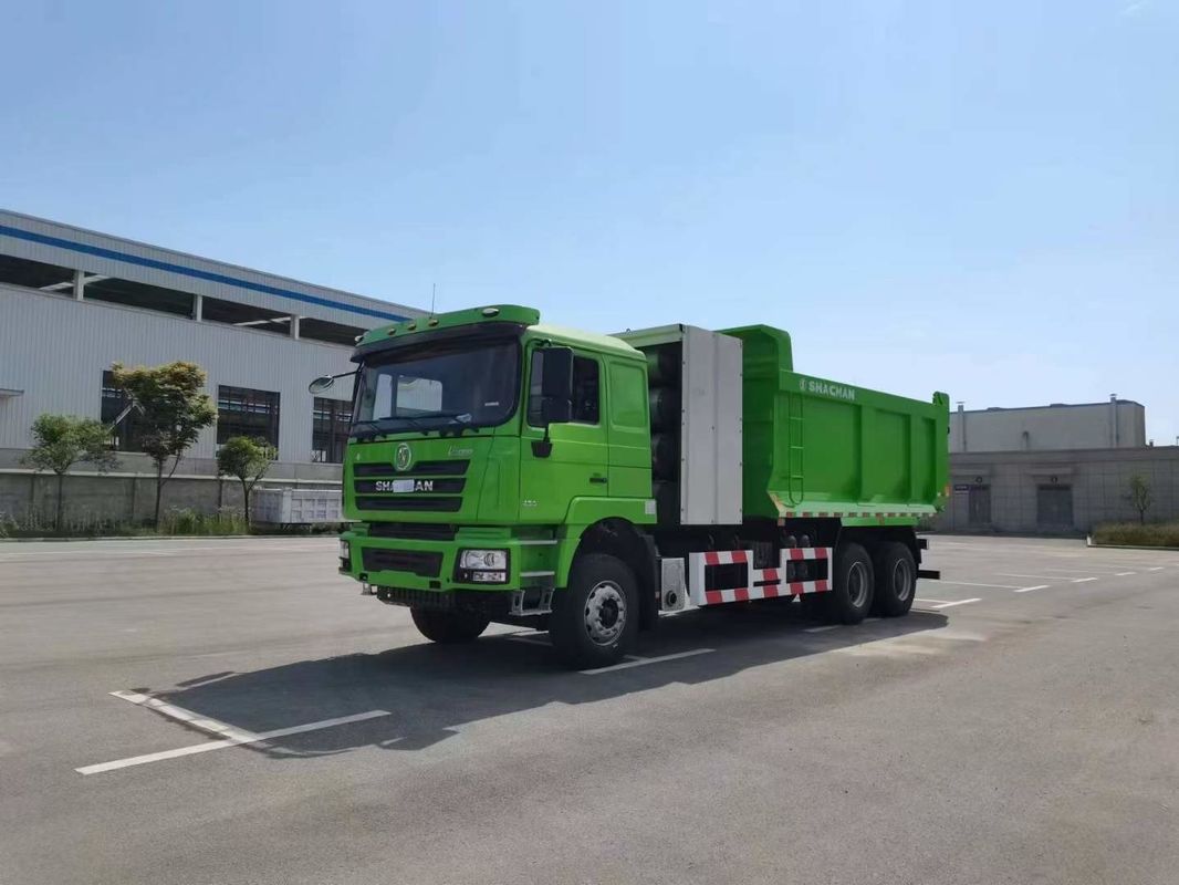 شاکمن CNG Dump Truck F3000 6x4 375 سبز
