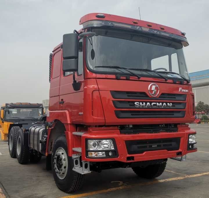 آبی SHACMAN F3000 تراکتور سر 6x4 460 HP EuroV Shacman تراکتور سر