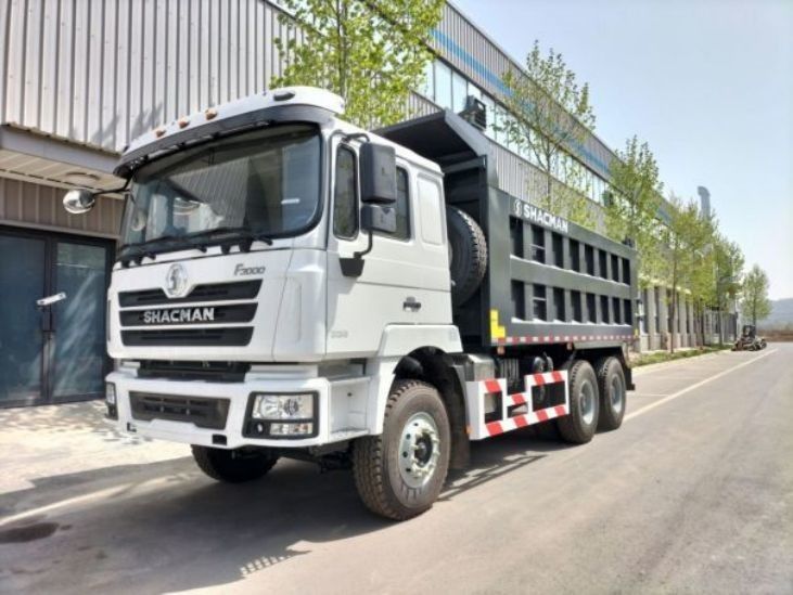 خاکستری جدید سنگین وظیفه SHACMAN F3000 کامپ راننده 6x4 420 یورو II 10 چرخ کپی