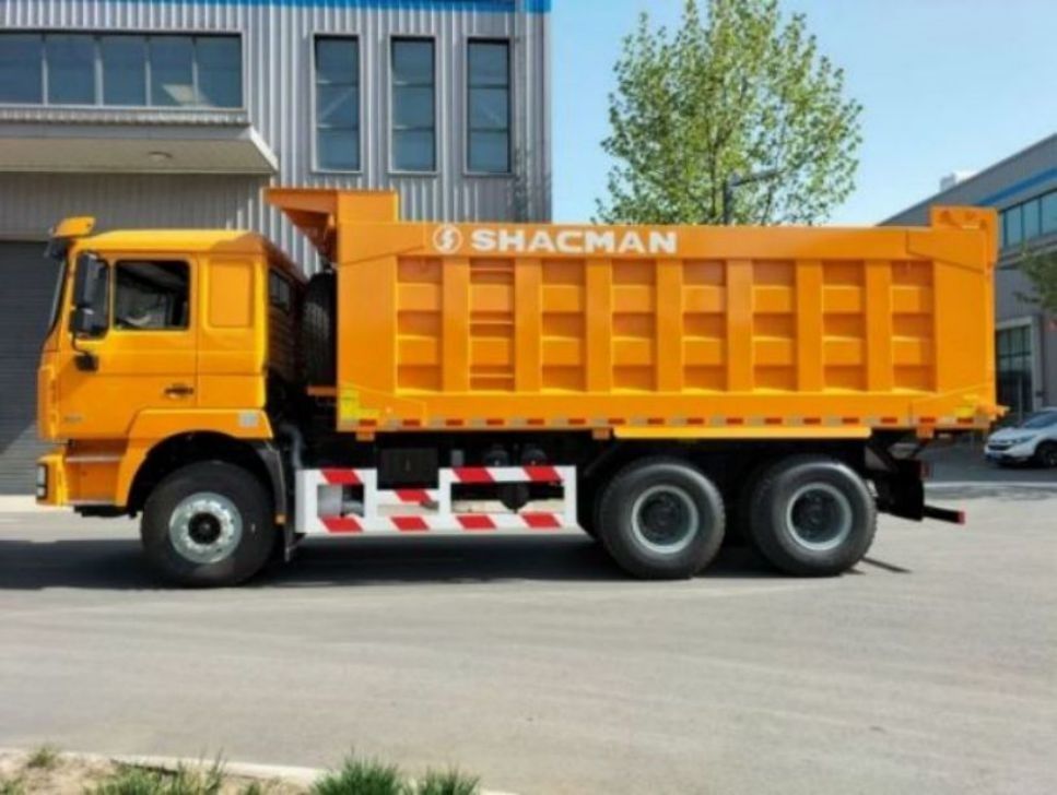 کامیون سنگین جدید SHACMAN F3000 6x4 380 EuroII زرد 10 چرخ
