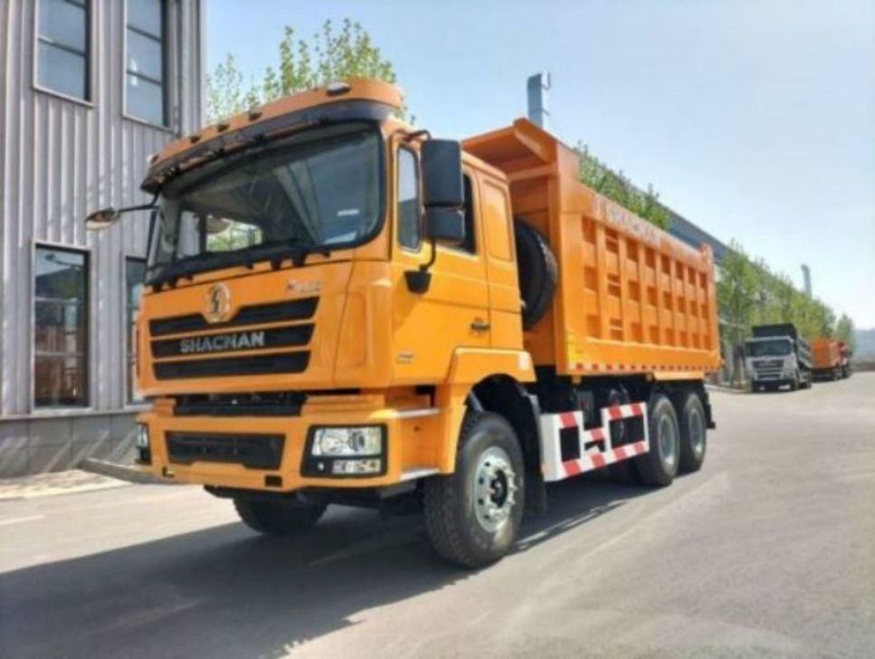 کامیون سنگین جدید SHACMAN F3000 6x4 380 EuroII زرد 10 چرخ