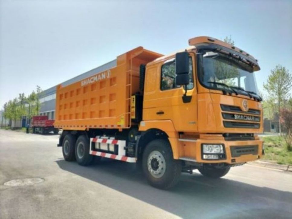 10 چرخ SHACMAN F3000 کامیون 6x4 375 EuroV زرد با 24 ماه گارانتی
