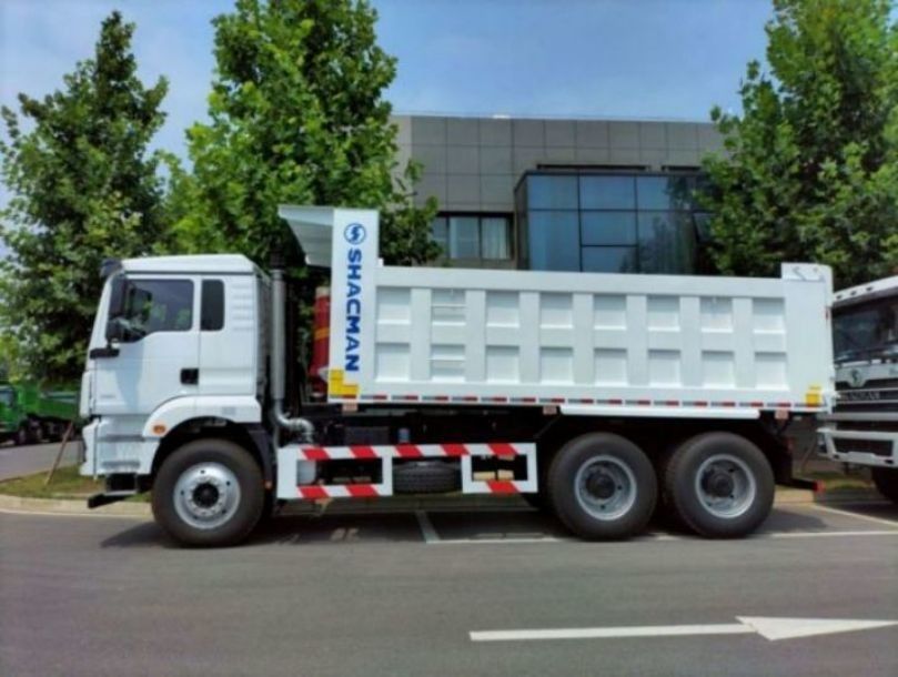 SHACMAN F3000 کامپ راننده 6x4 موتور WEICHAI 420Hp یورو II White Tipper با 10 لاستیک