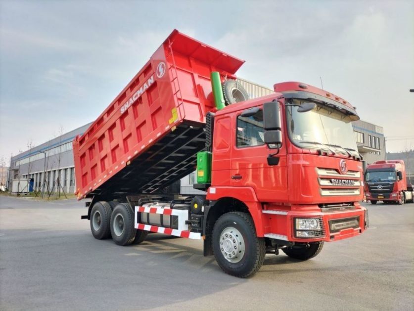 10 لاستیک SHACMAN 30t آمپول F3000 6x4 380hp موتور دیزل