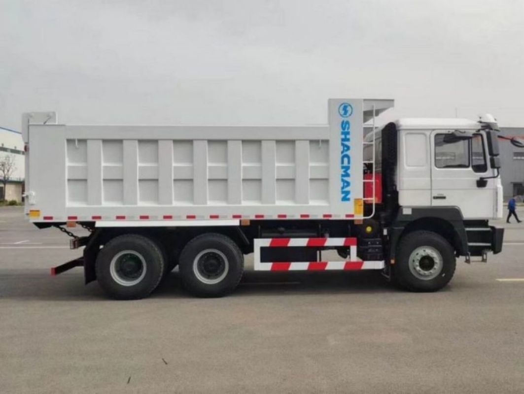 کامیون سنگین جدید 10 چرخ SHACMAN F3000 6x4 340Hp یورو II سفید