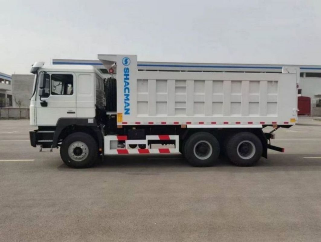 کامیون سنگین جدید 10 چرخ SHACMAN F3000 6x4 340Hp یورو II سفید