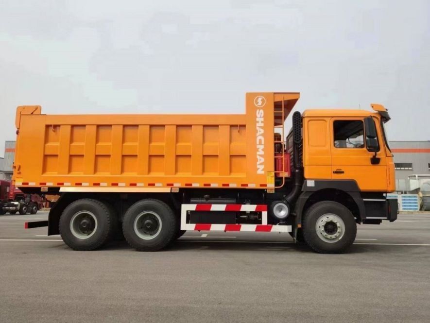 SHACMAN Single Sleeper Dump Truck F3000 6x4 400Hp EuroII عملکرد قدرتمند و ظرفیت بار مفید
