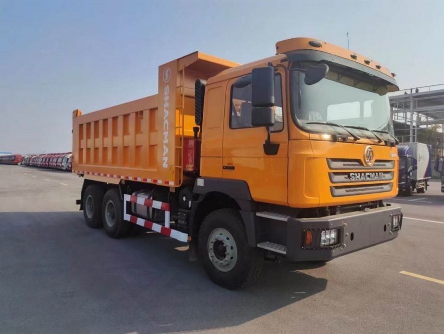 SHACMAN Single Sleeper Dump Truck F3000 6x4 400Hp EuroII عملکرد قدرتمند و ظرفیت بار مفید