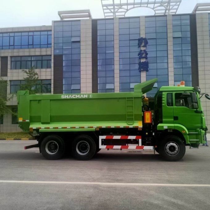SHACMAN 3 محور کامپران H3000 6x4 400HP یوروII 50Ton سه محور کامپران
