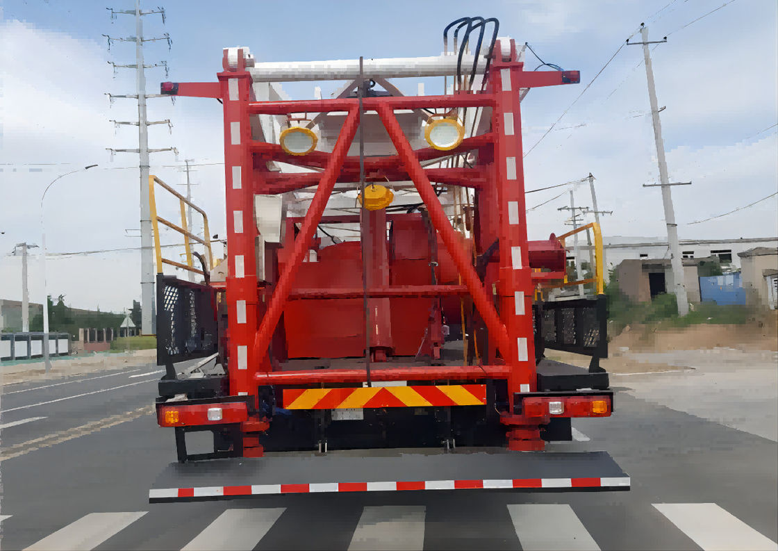 SHACMAN H3000 کامیون حفاری نفت 6x4 380HP EuroII سفید 50Ton تراکتور نفت نقلیه کامیون