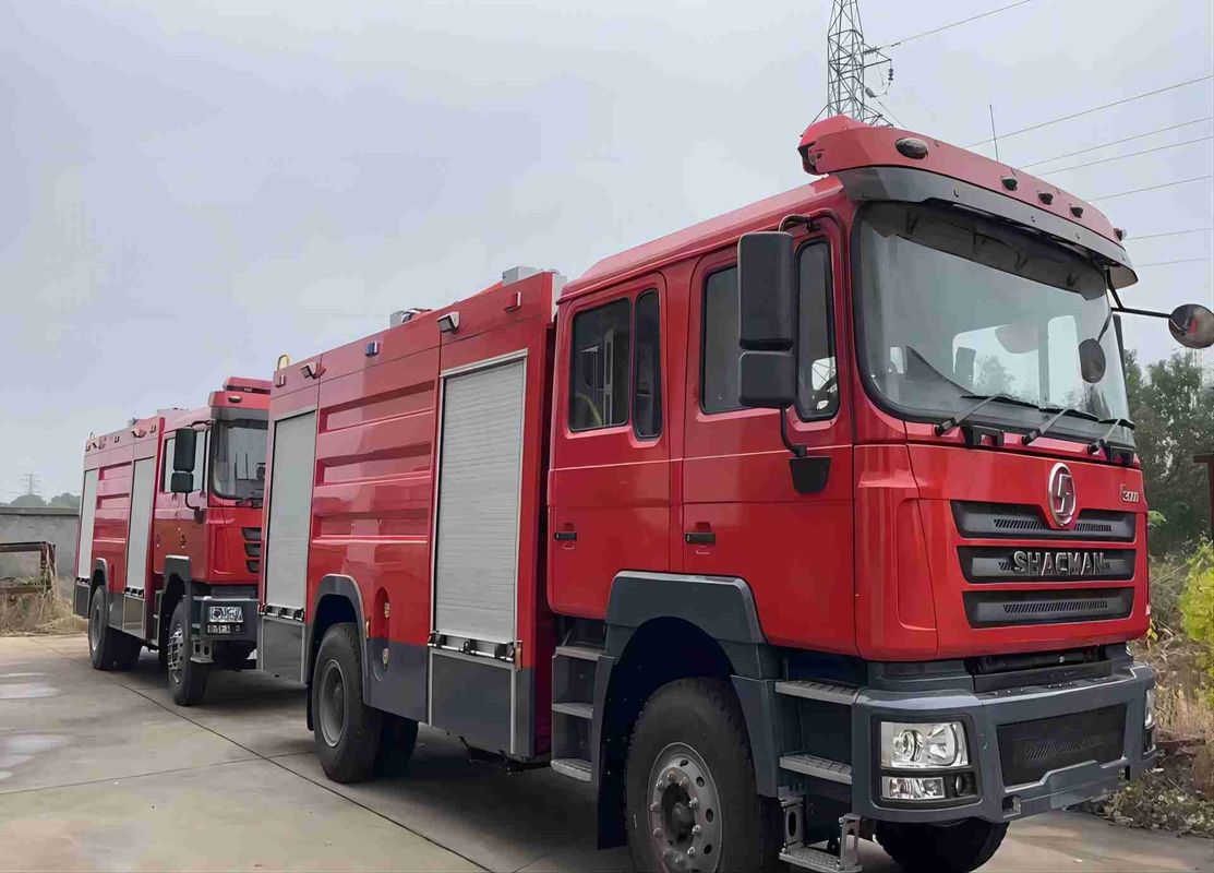 کامیون های ویژه SHACMAN F3000 6x4 300HP 50T آتش نشانی با موتور WEICHAI WP10.300E22 و گیربکس FAST RTD-11509C