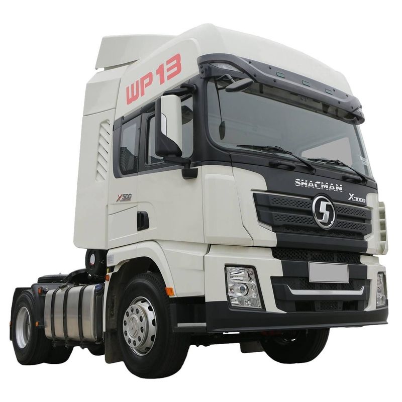 SHACMAN X3000 4x2 تراکتورهای سر تریلرهای قوی تراکتور کامیون 375HP موتور WEICHAI