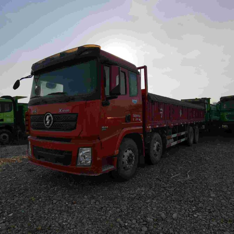 کامیون SHACMAN X3000 کامیون 6x4 340HP یورو II سفید 10 چرخ