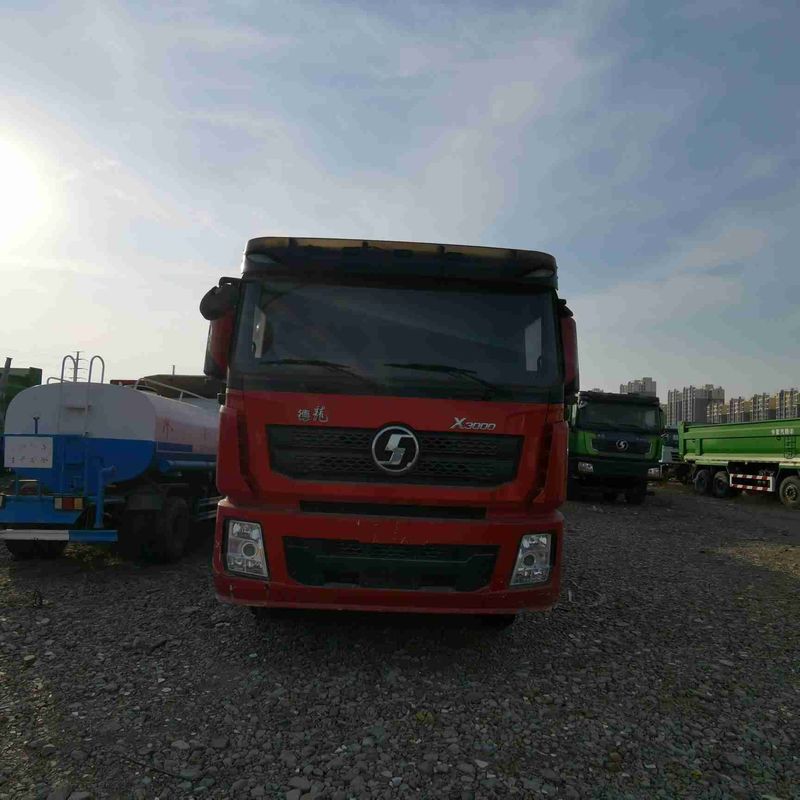 کامیون SHACMAN X3000 کامیون 6x4 340HP یورو II سفید 10 چرخ