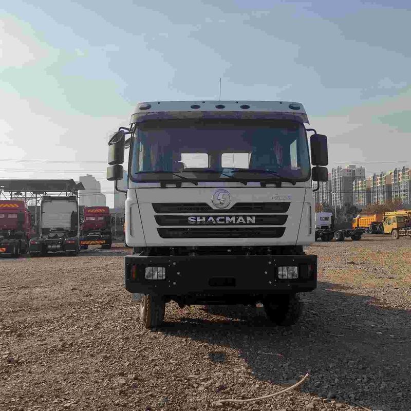 قرمز SHACMAN F3000 375HP یورو V 6 چرخ تراکتور سر 4x2 موتور WEICHAI