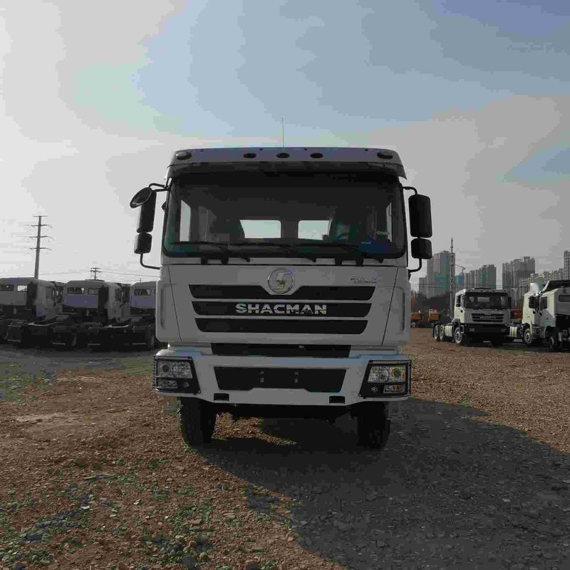 قرمز SHACMAN F3000 375HP یورو V 6 چرخ تراکتور سر 4x2 موتور WEICHAI