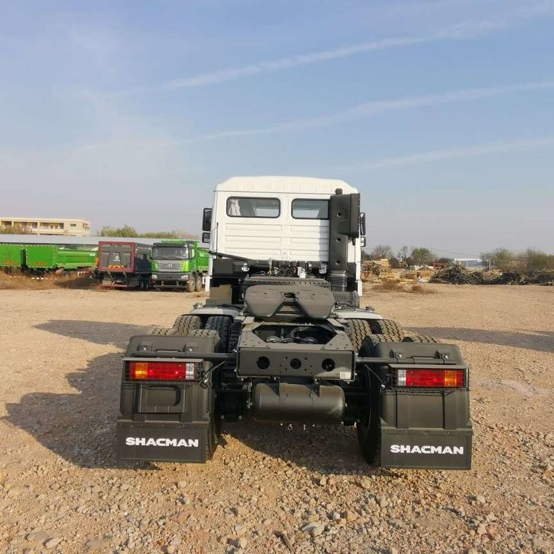 قرمز SHACMAN F3000 375HP یورو V 6 چرخ تراکتور سر 4x2 موتور WEICHAI