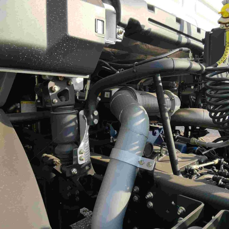 قرمز SHACMAN F3000 375HP یورو V 6 چرخ تراکتور سر 4x2 موتور WEICHAI