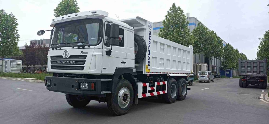 SHACMAN 3 محور سنگین کامپران F3000 6x4 430HP EuroII 25 تن سه محور کامپران