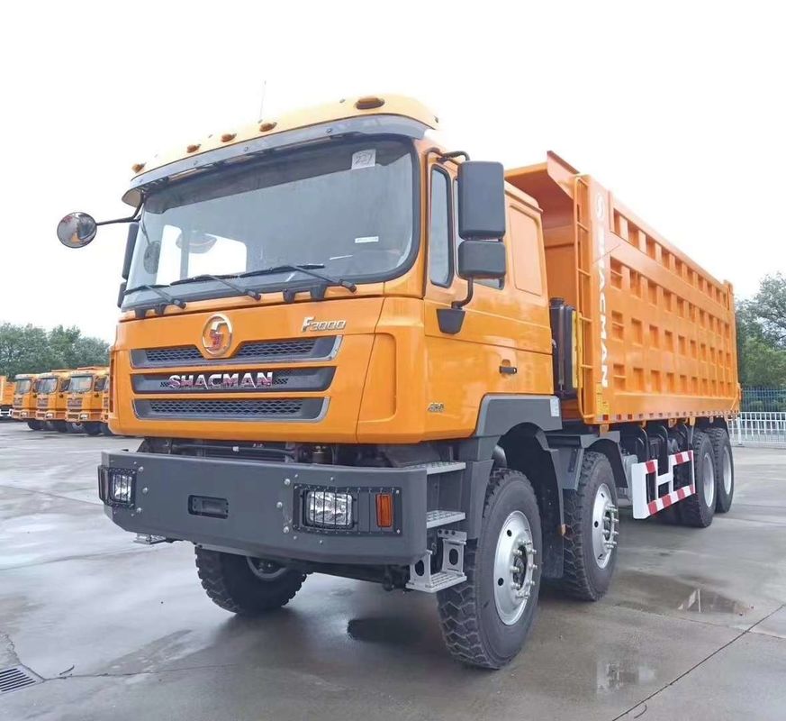 SHACMAN 3 محور کامپران F3000 8x4 430HP EuroII 25 تن سه محور کامپران