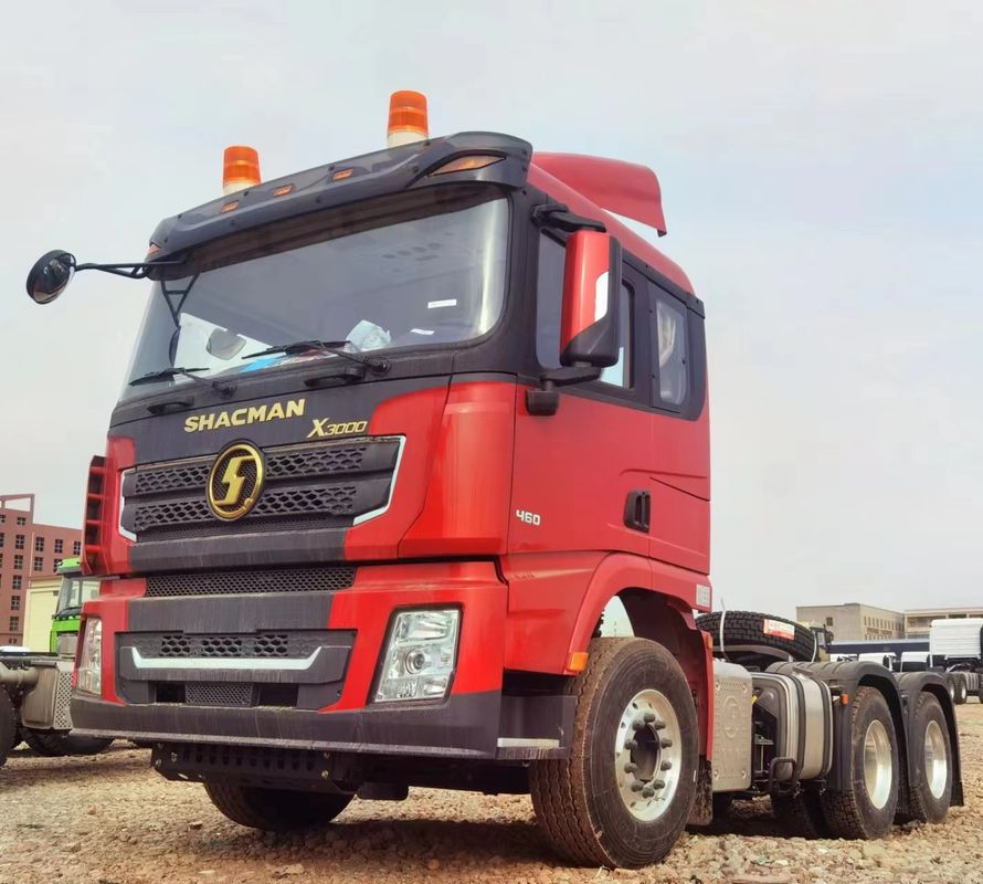 کامينز 420 اسب بخار 10 چرخ 6X4 شاکمن X3000 تراکتور کامیون سر برای فروش