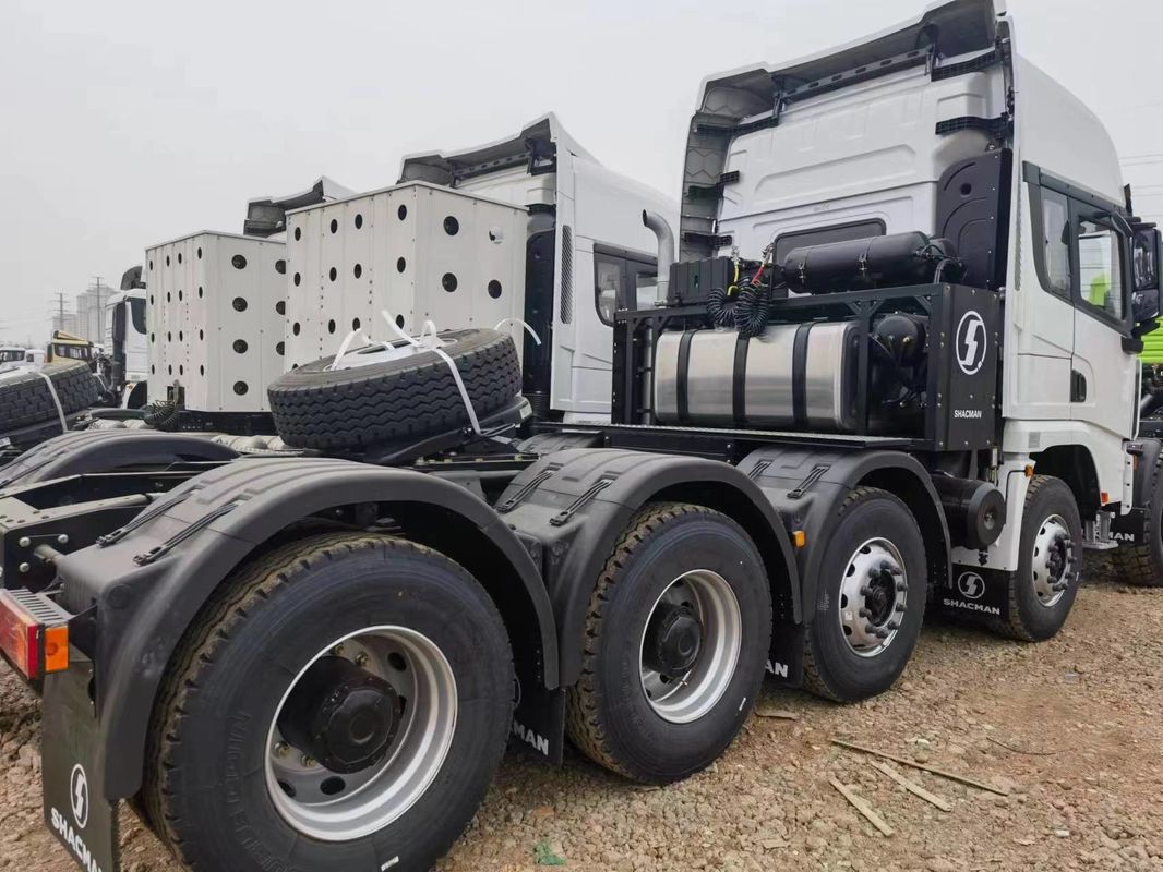 کامينز 420 اسب بخار 10 چرخ 6X4 شاکمن X3000 تراکتور کامیون سر برای فروش