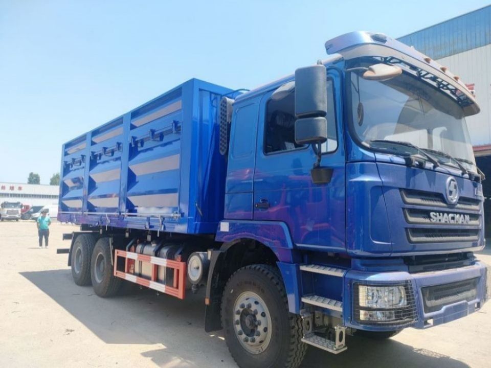 SHACMAN F3000 380HP 6x4 تراکتور کامیون EuroII 10 چرخ کامپ کامیون موتور WEICHAI