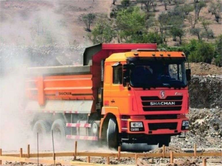 SHACMAN F3000 380HP 6x4 تراکتور کامیون EuroII 10 چرخ کامپ کامیون موتور WEICHAI