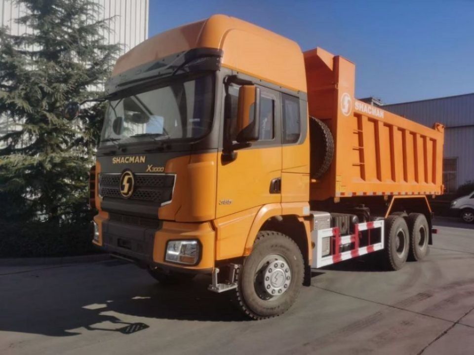 کامینز موتور دیزل SHACMAN کامیون سنگین 25 تن بار X3000 6x4 420 یوروIII