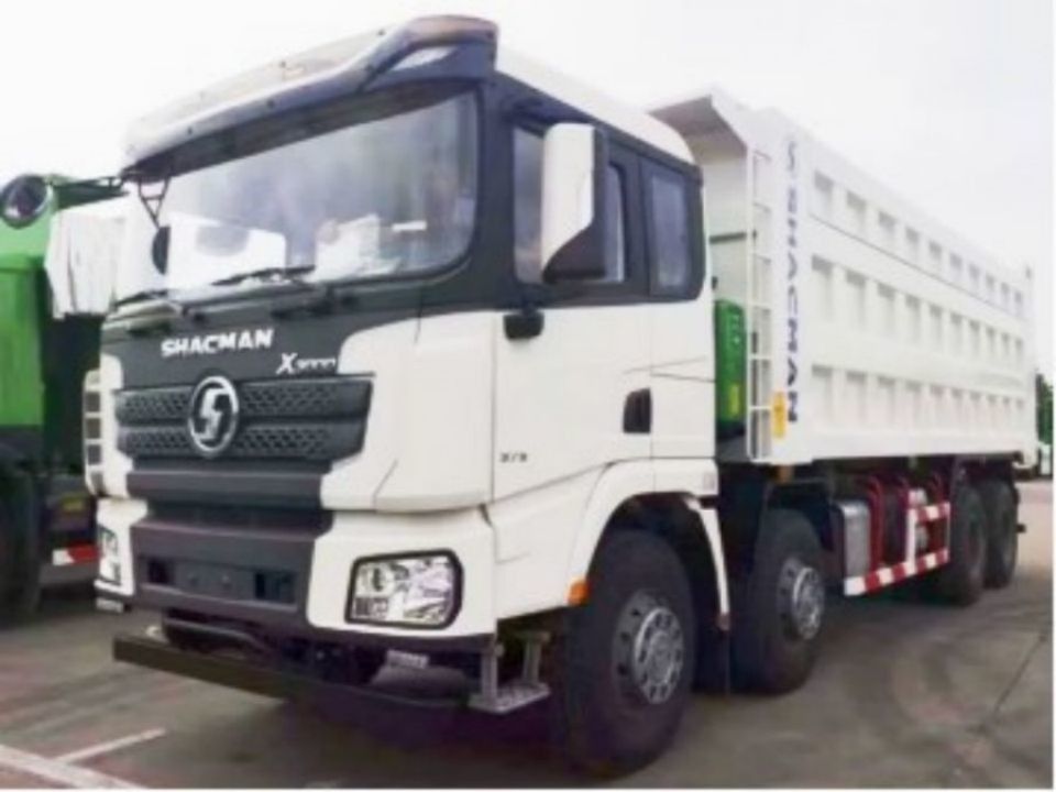 SHACMAN 8x4 440HP EuroV سنگین کامپران سفید 20 - 30 تن کامپران کپی