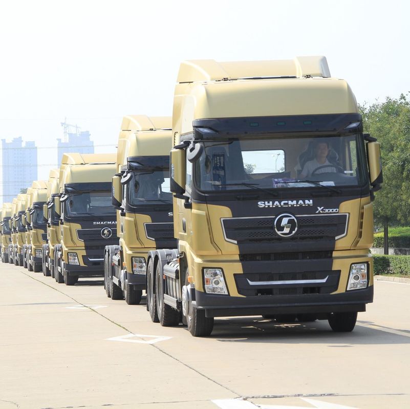 SHACMAN X3000 6X4 4x2 تراکتور کامیون برای الجزایر 10 چرخ CUMMINS 420HP برای فروش