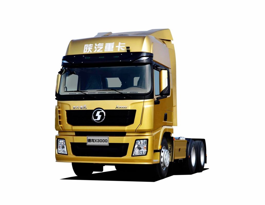 SHACMAN X3000 6X4 4x2 تراکتور کامیون برای الجزایر 10 چرخ CUMMINS 420HP برای فروش