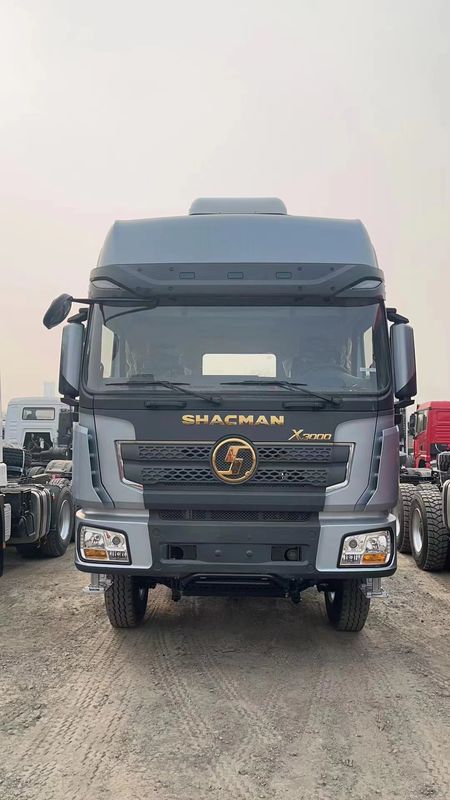 SHACMAN X3000 کامیون تریلر 380HP 420HP موتور WEICHAI 6X4 تراکتور کامیون سر برای فروش
