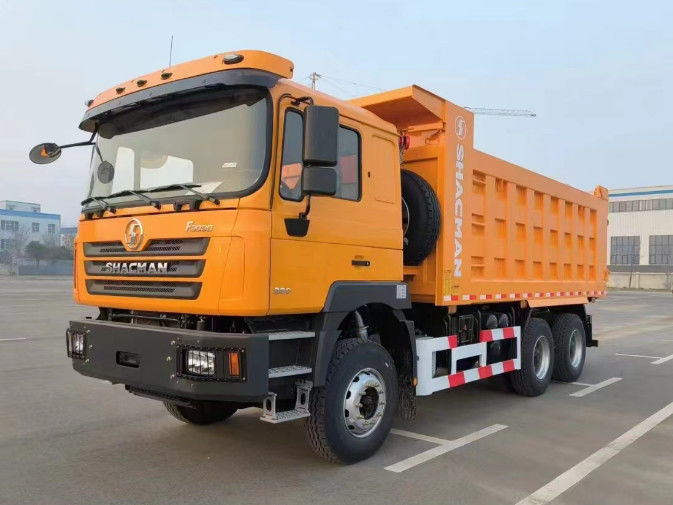 SHACMAN یورو II به یورو V 6x4 معدن کامپران GCW 50 تن موتور WEICHAI موتور کامینز