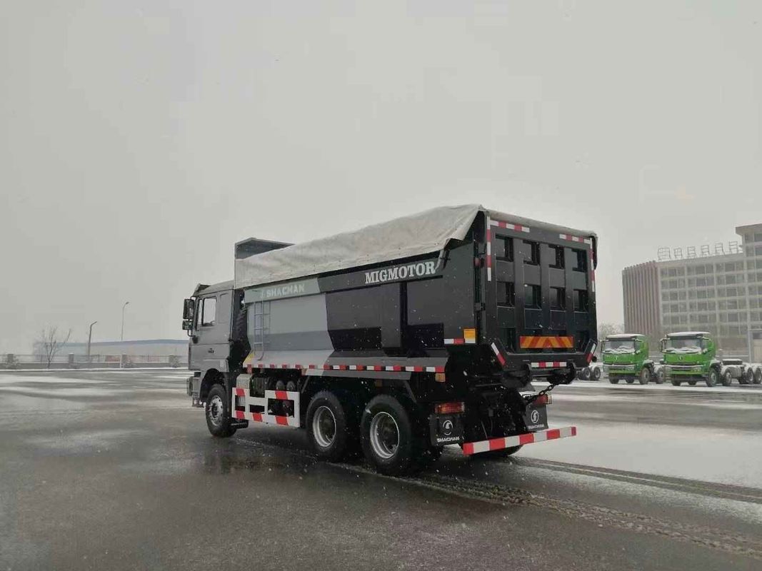 کامینز موتور دیزل SHACMAN کامیون سنگین 25 تن بار X3000 6x4 420 یوروIII