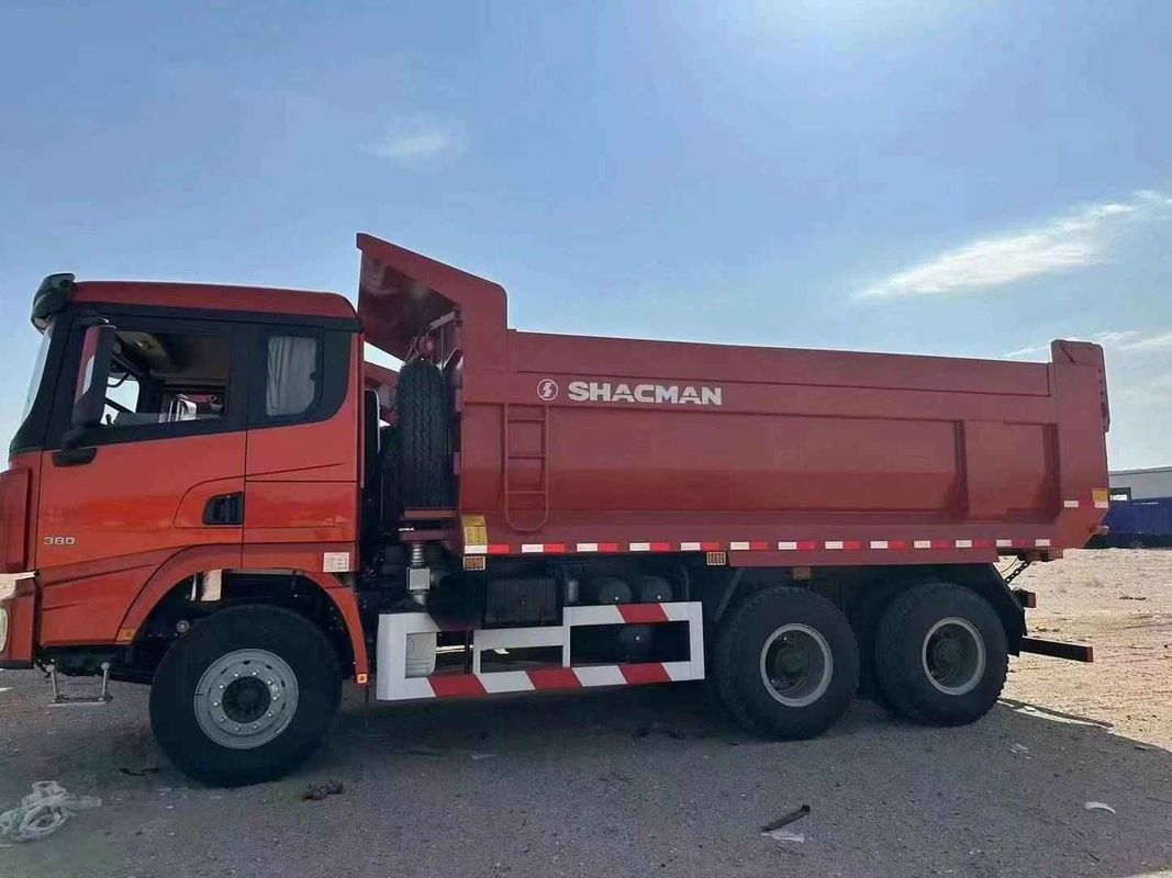 کامینز موتور دیزل SHACMAN کامیون سنگین 25 تن بار X3000 6x4 420 یوروIII