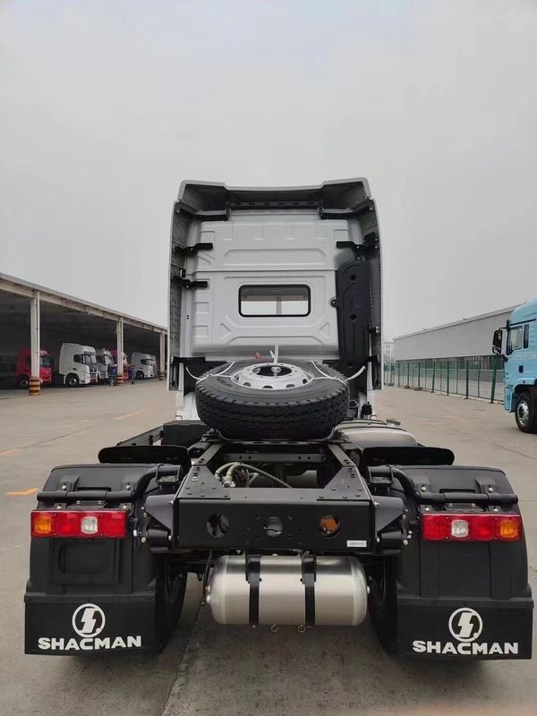 دستي دنده تغییر 10 چرخ تراکتور کامیون SHACMAN 430hp X3000 4x2 Double Sleeper کابین تراکتور سر