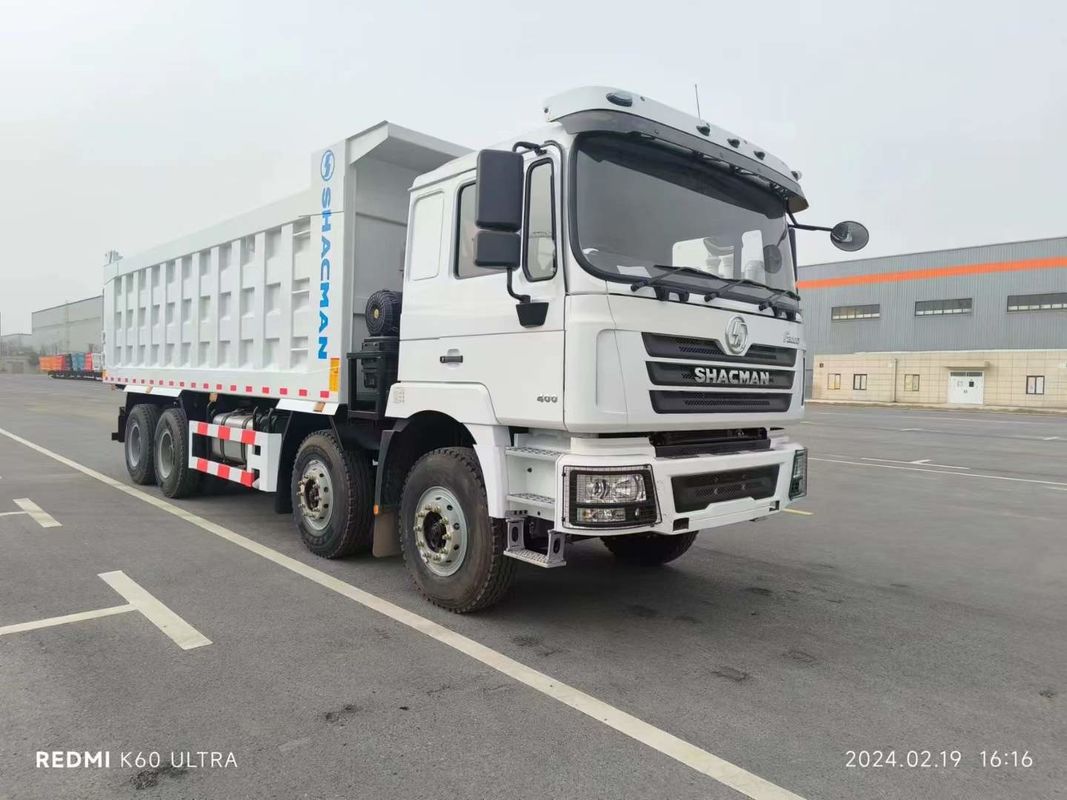 فروش مستقیم کارخانه 450HP Shacman X3000 8*4 کاميون با کبد 12 چرخ