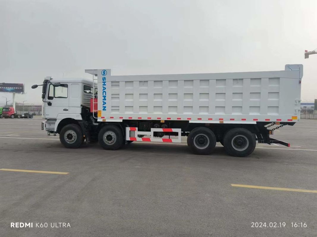 فروش مستقیم کارخانه 450HP Shacman X3000 8*4 کاميون با کبد 12 چرخ