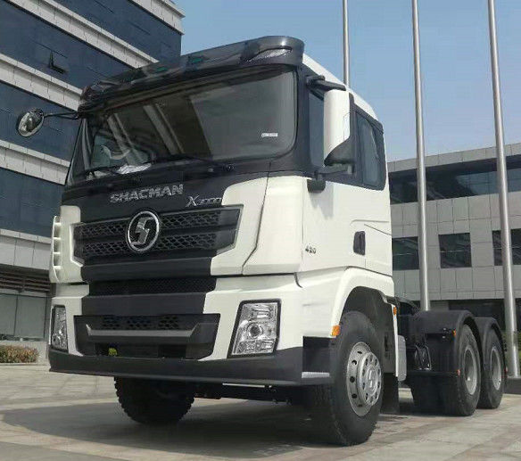 SHACMAN تراکتور کامیون 10 چرخ X3000 6x4 راننده چپ دو خوابنده تراکتور سر برای الجزایر