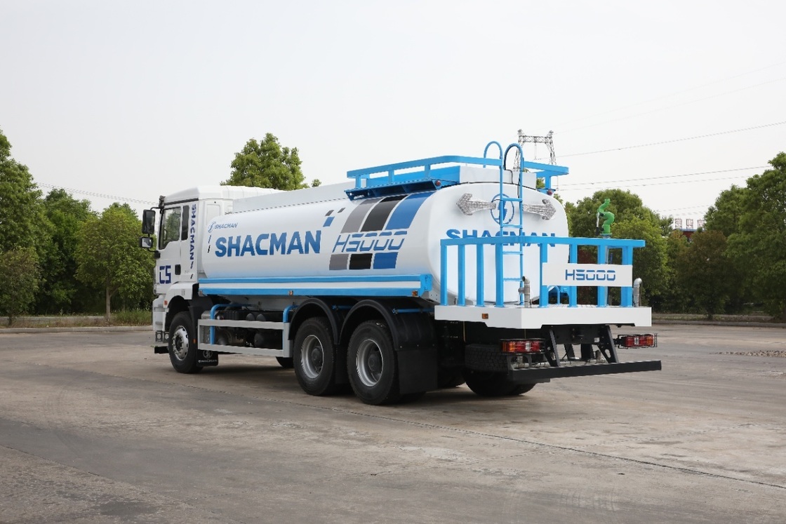 کامیون آبپاش SHACMAN H3000 4X2 با موتور 336 اسب بخاری، مخزن 10 متر مکعبی و فرمان چپ یورو II
