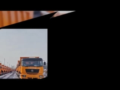 SHACMAN F3000 کامپ 6x4 380Hp EuroII کامیون قرمز مدل SSX3255DT384