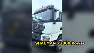 نیروگاه کامیون کمپرسی SHACMAN X3000 300Hp